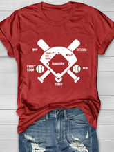 Lustiges Baseball-Feld-Positionen T-Shirt